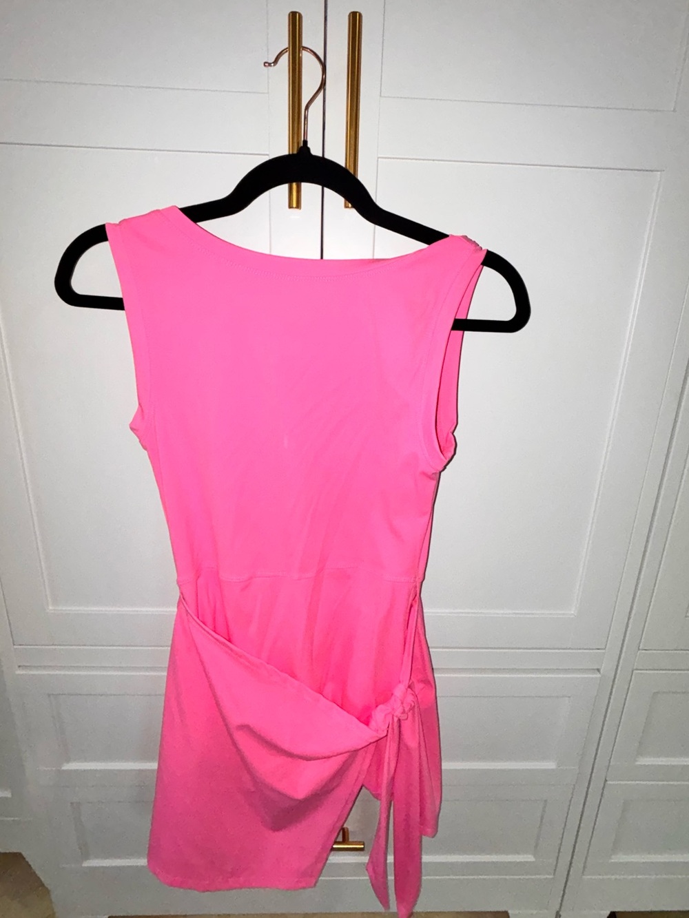 Athletic Wrap Tie Skort/Dress - Pink